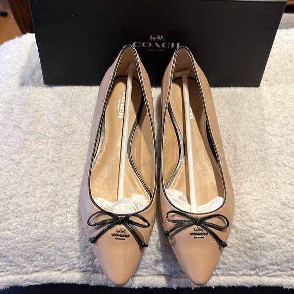 Coach Radient lambskin flat shoes - Picture 4 of 8